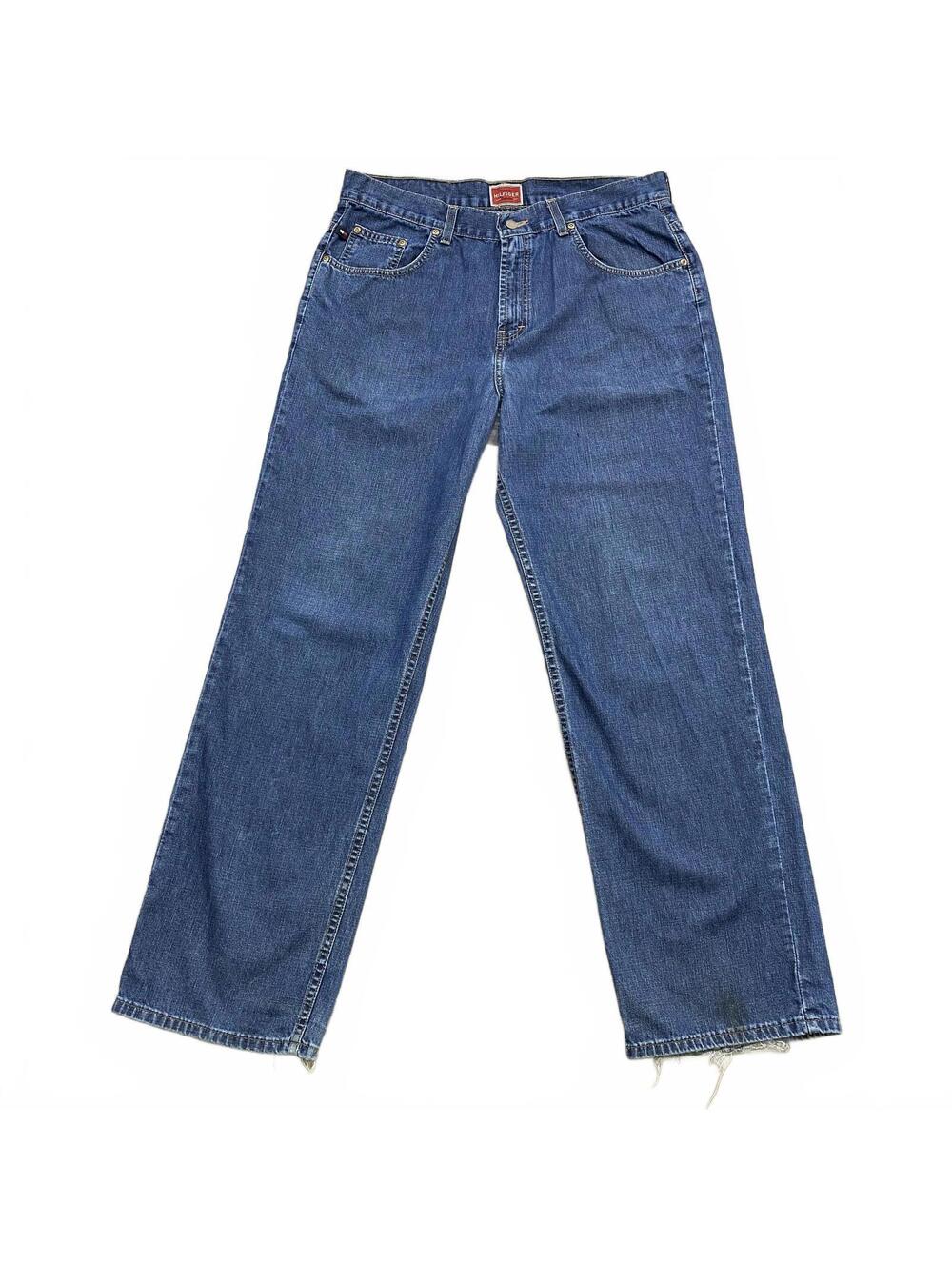 Vintage 90s Tommy Hilfiger Jeans Mens 36x31 Tommy Denim Canada Straight Leg
